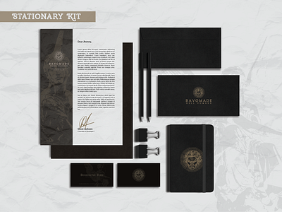 Stationary Kit branding design illustration logo