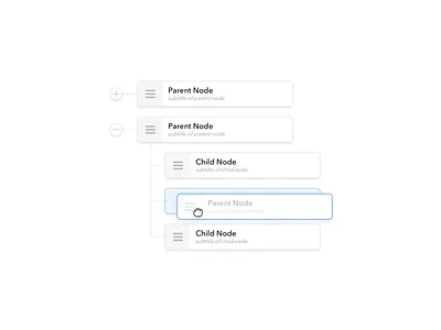 React Sortable Tree (Theme Cleanup) accordion design javascript js open source react tree ui ux