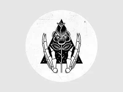 Praying artwork branding clothing design handmade icon illustration logo sketch skull vector