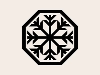 SNOWFLAKE SEASON! geometric graphic design illustration lines minimal