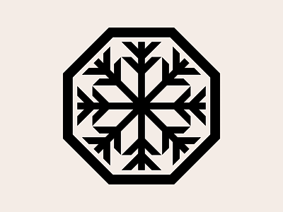 SNOWFLAKE SEASON! geometric graphic design illustration lines minimal