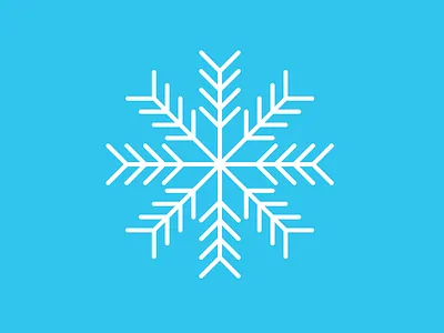 SNOWFLAKE SEASON! design geometric graphic design illustration lines minimal vector
