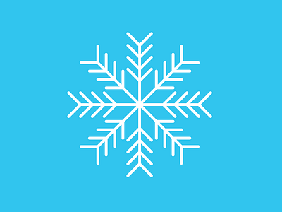 SNOWFLAKE SEASON! design geometric graphic design illustration lines minimal vector
