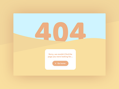 Daily UI 008 404 404 page daily ui daily ui 008 dailyui interface ui ux website
