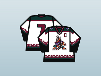 Yotes Sweaters design hockey illustration lettering logo retro sport thicklines vector vintage