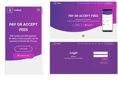 Landing Page illustration landing page ui ux vector