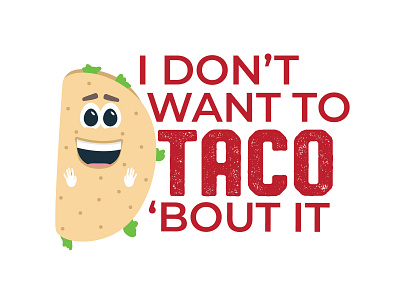 Lovable Loser Taco baseball mascot pun taco tshirt
