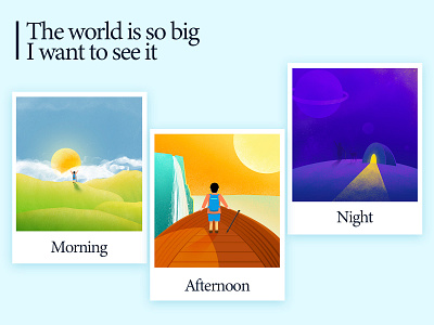 Love the world illustration