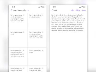 memo app concept memo