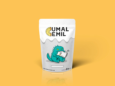 Cumal Cemil - Paper Pouch Packaging Mockup design food mock up mockups package package design package mockup