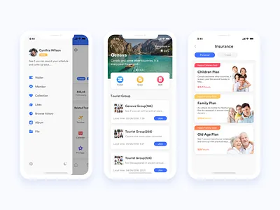 Travel app design 04 app icon tourism ui ux