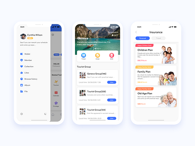 Travel app design 04 app icon tourism ui ux