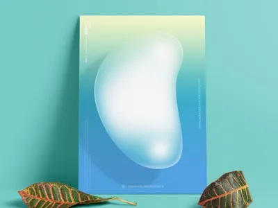 Poster design - Gradients (Light) dubaifreelancedesigner freelance designer gradiant gradient color gradient design graphic design illustration poster