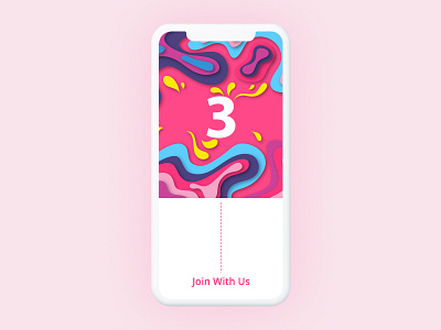 3 dribbble invites 3 android app design dribbble hello dribbble illustration invitation invite invites ios minimal mobile shot three ui uiux user interface ux vector