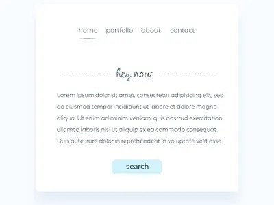53. Header design type typography ui ux