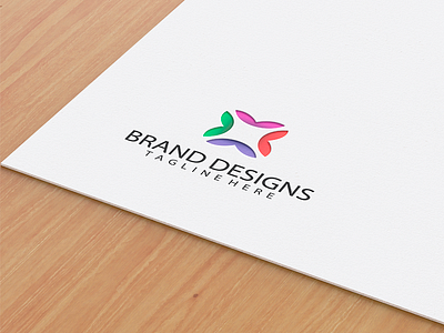 Free Psd Paper Logo Mockup free psd mockups freebies logo logo design logo mockups mockups paper logo mockup psd psd paper logo mockup