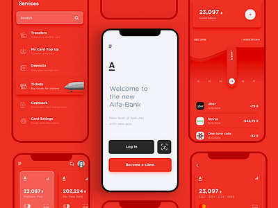 Alfa-Bank – Redesign app bank bank app banking cards design finance finance app interface mobile bank mobile banking ui ux