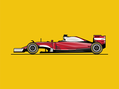 SF16-H design formula 1 formula one formula1 graphic design illustration