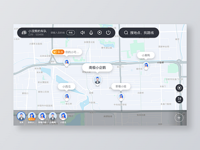 map app design flat hmi illustration ios logo typography ui ux web website 应用 设计