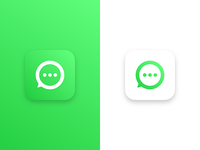 WhatsApp Icon app icon branding gradient icon icongraphy identity messaging messaging app whatsapp