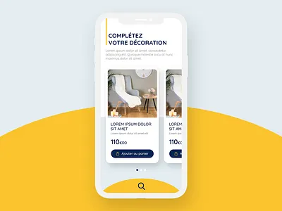 Redesign cross selling La Chaise Longue addtocart ecommerce graphic design mobile ui designer uidesign uxdesign website