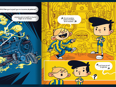 Angelito y el Gigante angelito character drawing illustration pahito photoshop rosario central