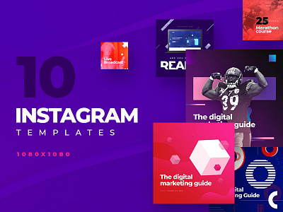 Instagram banners banner creative instagram instagram banner post template web