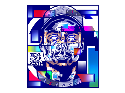 artwork for Faze Zooma abstract art artwork artworks creative creative design design art digitalart line art portait portrait illustration vector vector artwork