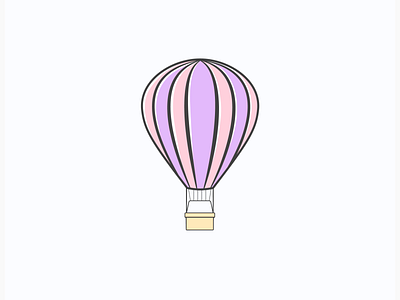 Logo Design Challenge (Day 2) - Hot Air Balloon brand brand design branding daily logo challenge daily logo challenge day 2 design freelance designer graphic graphic design hot air ballon illustration illustration design logo concepts logo design logo design concept logotype vector artwork whimsical