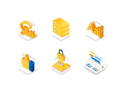 Isometric icon adobe adobexd design icon illustrator vector xd
