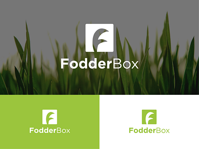FodderBox logo! brand branding creative designer icon identity logo logotype sign typography
