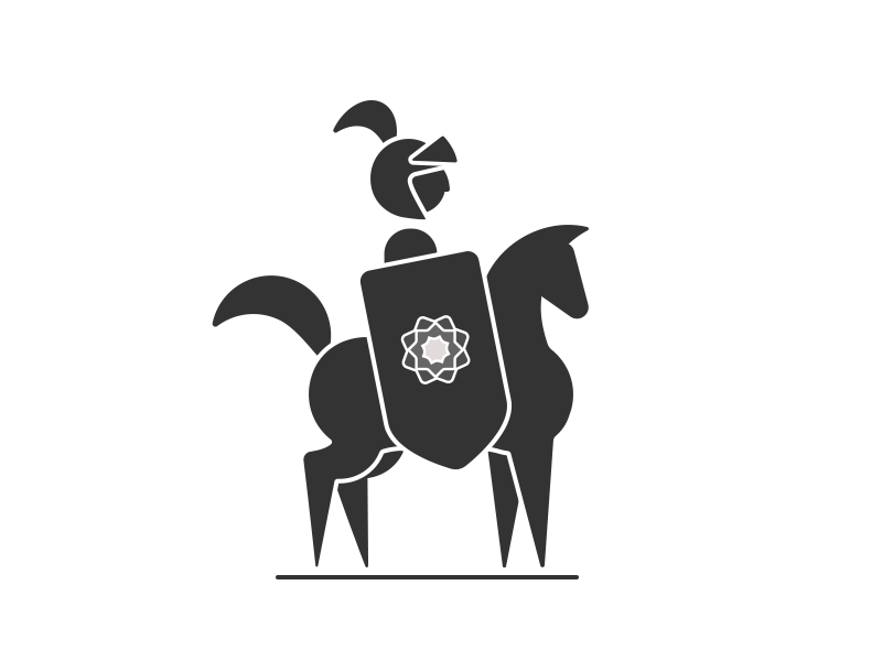 Knight ae horse ride animation horse knight horse ride horse riding horse riding knight knight knight on horse motion design horse vector animation
