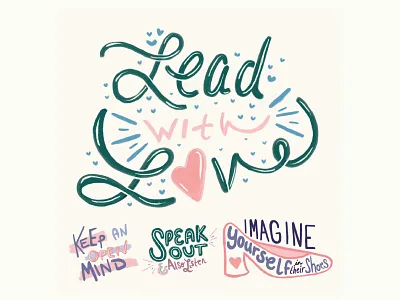 Golden Rules design handlettering lettering love procreate type typography