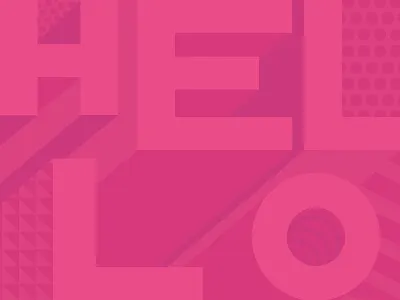 Debut design typography vector