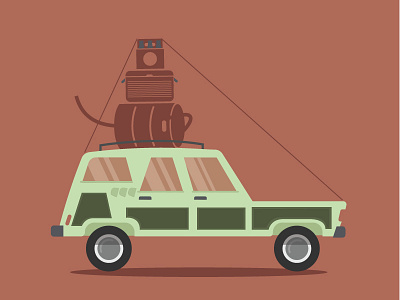 Station Wagon beer car car app station wagon