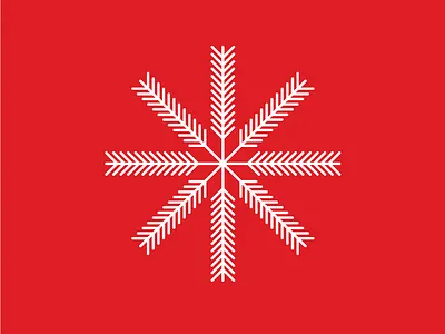 SNOWFLAKE SEASON! design geometric graphic design illustration lines minimal vector