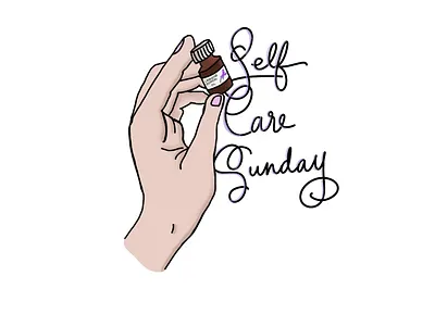 Self Care design illustration product design