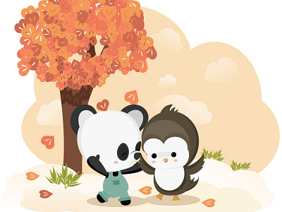 Friends illustration