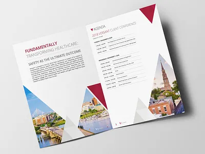 Versant | Client Conference Brochure 2018 brochure brochure design client work collateral composition corporate corporate design graphic designer layout marketing print design typography
