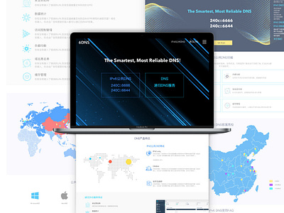 6DNS design technology ui website