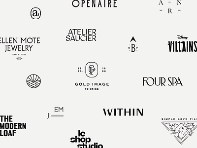 Logo RoundUp 2018 brand identity branding custom icon logo logo design logos logotype monogram review roundup secondary mark submarks wordmarks year in review