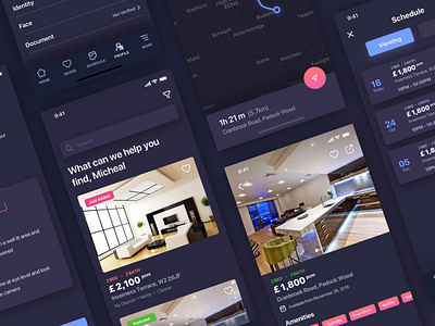 Rental App UI Kit - Free Download