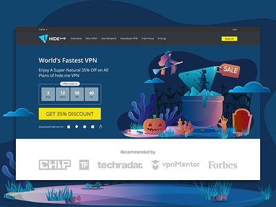 Halloween Landing Page discount graphic halloween halloween landing page landing page uidesign uidesigner