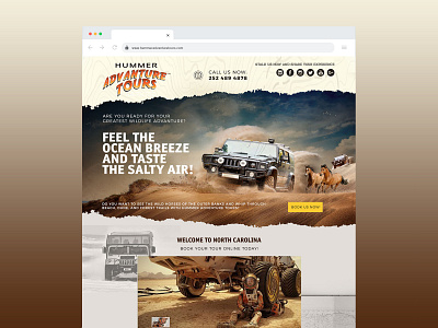 Hummer Tours advanture hummer hummer tours web deisgn web design agency web design company