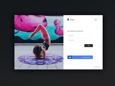 Signup Page 🔥🔥 | Daily UI Challenge #01 app design facebook fitness landing page login login form sign design sign in sign in form signup signup form signup page