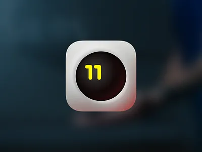 Squashy App Icon app app icon ball icon mobile not flat not skeumorphic sports squash