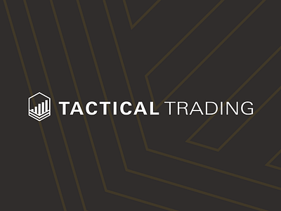 Logo for Tactical Trading branding icon illustration logo