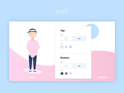 Boy app concept design fun illustration ui ux ux design web app