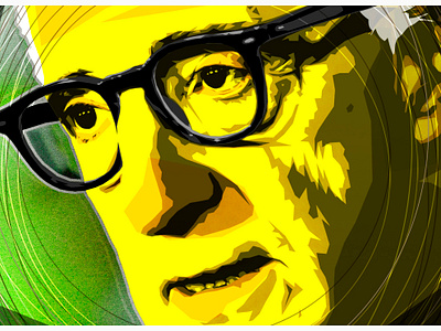 Woody Allen Portrait illustration