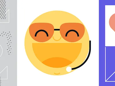 The Support Agent Experience blog editorial freshdesk freshworks illustration support agent vector